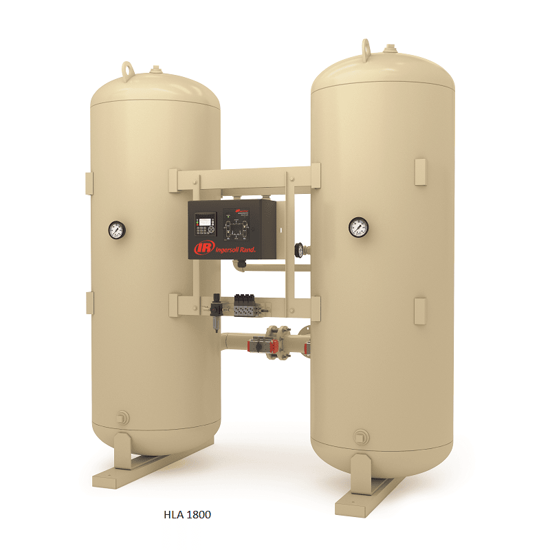 HLA Heatless Desiccant Dryers 2.5 141.6 m3/min, 90 5,000 cfm