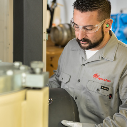 compressor parts Overhaul Service Tech