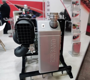 cs1200 icl vehicle mounted compressor dry bulk stand