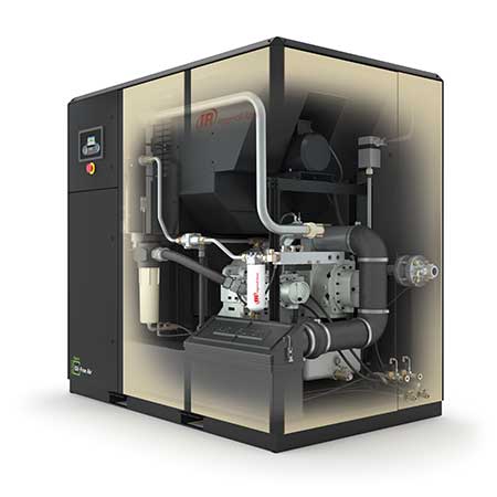 Nirvana37 75kw Rotary Oil Free Compressor Ghost