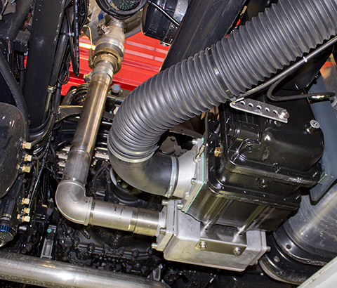 GHH RAND Lightweight air compressor truck install