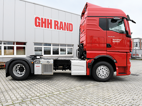 dry bulk transport compressor man truck