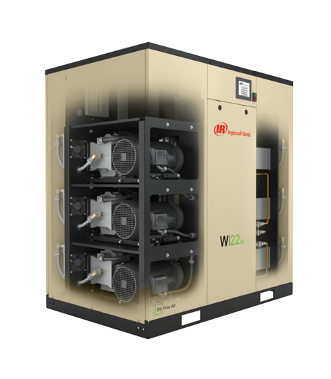 Oil free scroll air compressor