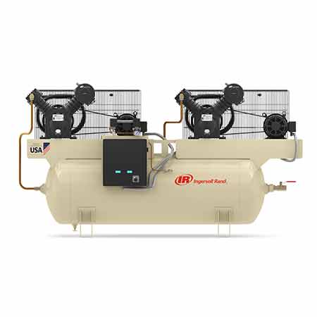 22475EV575 hp ReciprocatingElectricDuplexTwoStageCompressorp