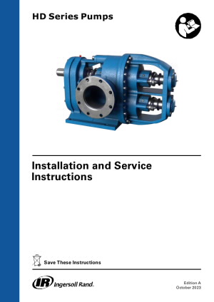 I and O - HD Series Pumps 1-8