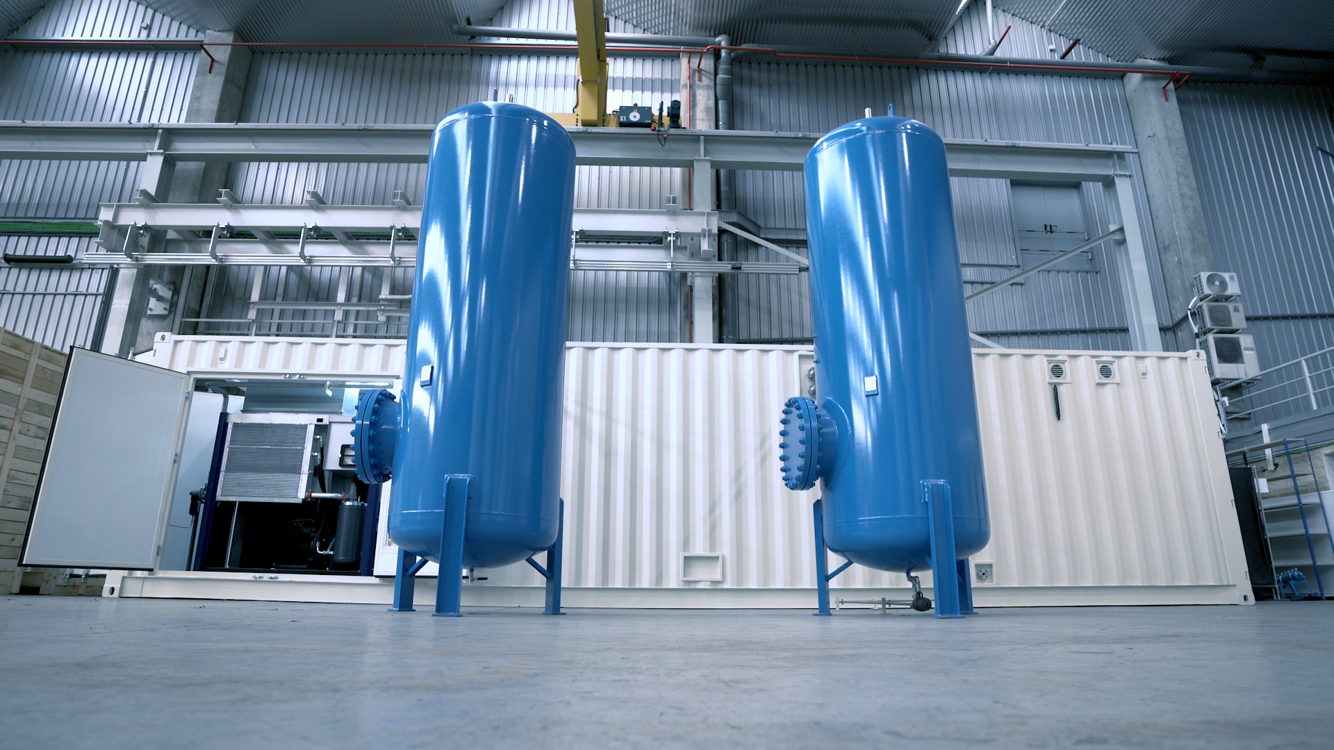 Ingersoll Rand Engineered Air Compressor Container